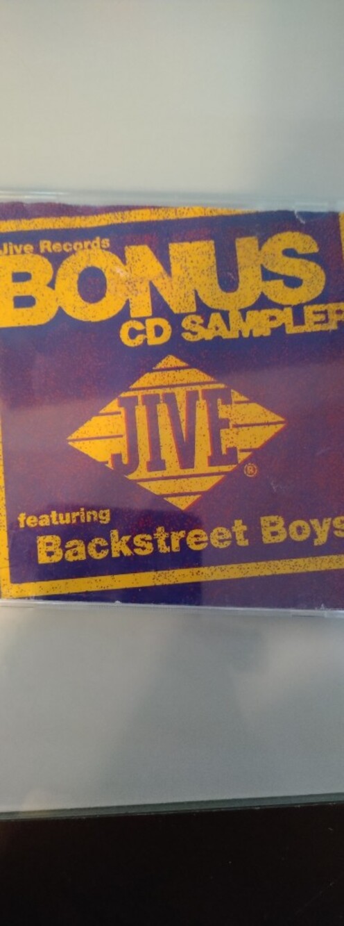 Jive Records Backstreet Boys CD Single Sampler - Britney Spears Solid Harmony